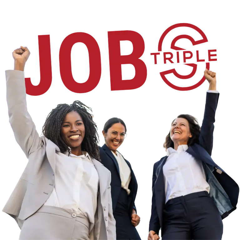 Motivierte Quereinsteigerinnen feiern ihren beruflichen Neustart bei JOBS Bochum im Ruhrgebiet.